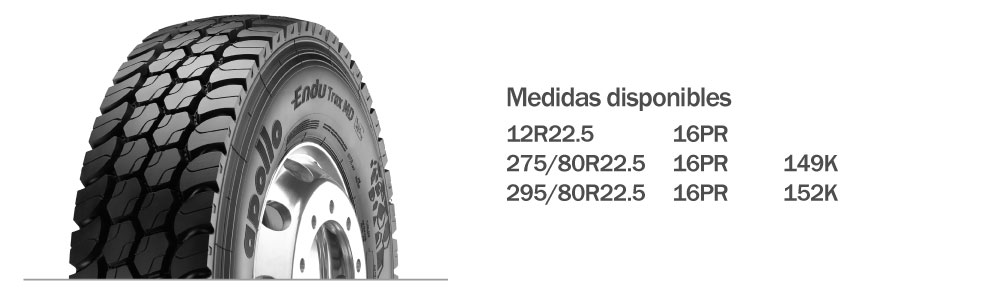 llantas para camion apollo endutrax MD medidas