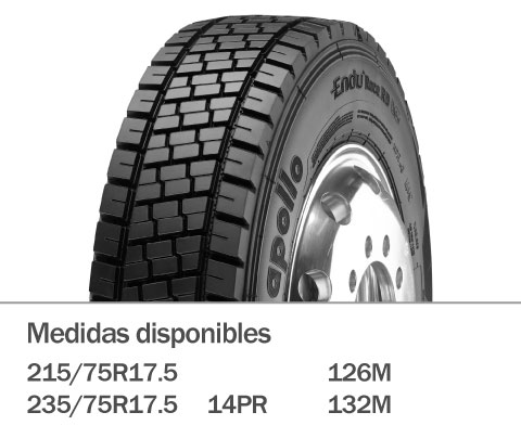 llantas para camion apollo endurace rd medidas 2